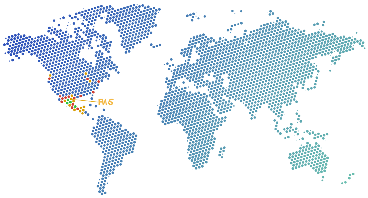 FWS Logistics Map